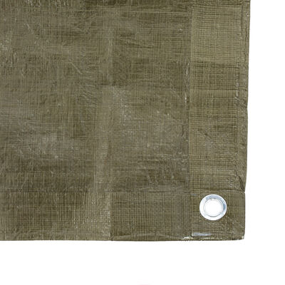 Dutch Army OD Tarp | 77" x 38" | Issued, , large